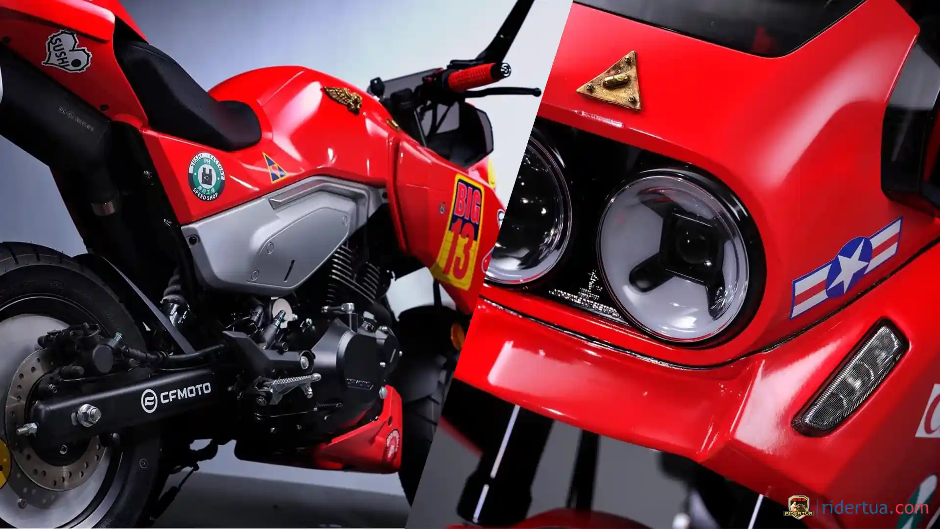 Motor Imut CFMoto Papio SS Edisi Spesial, Terinspirasi dari Anime Akira 2 Motor Imut CFMoto Papio SS Edisi Spesial, Terinspirasi dari Anime Akira