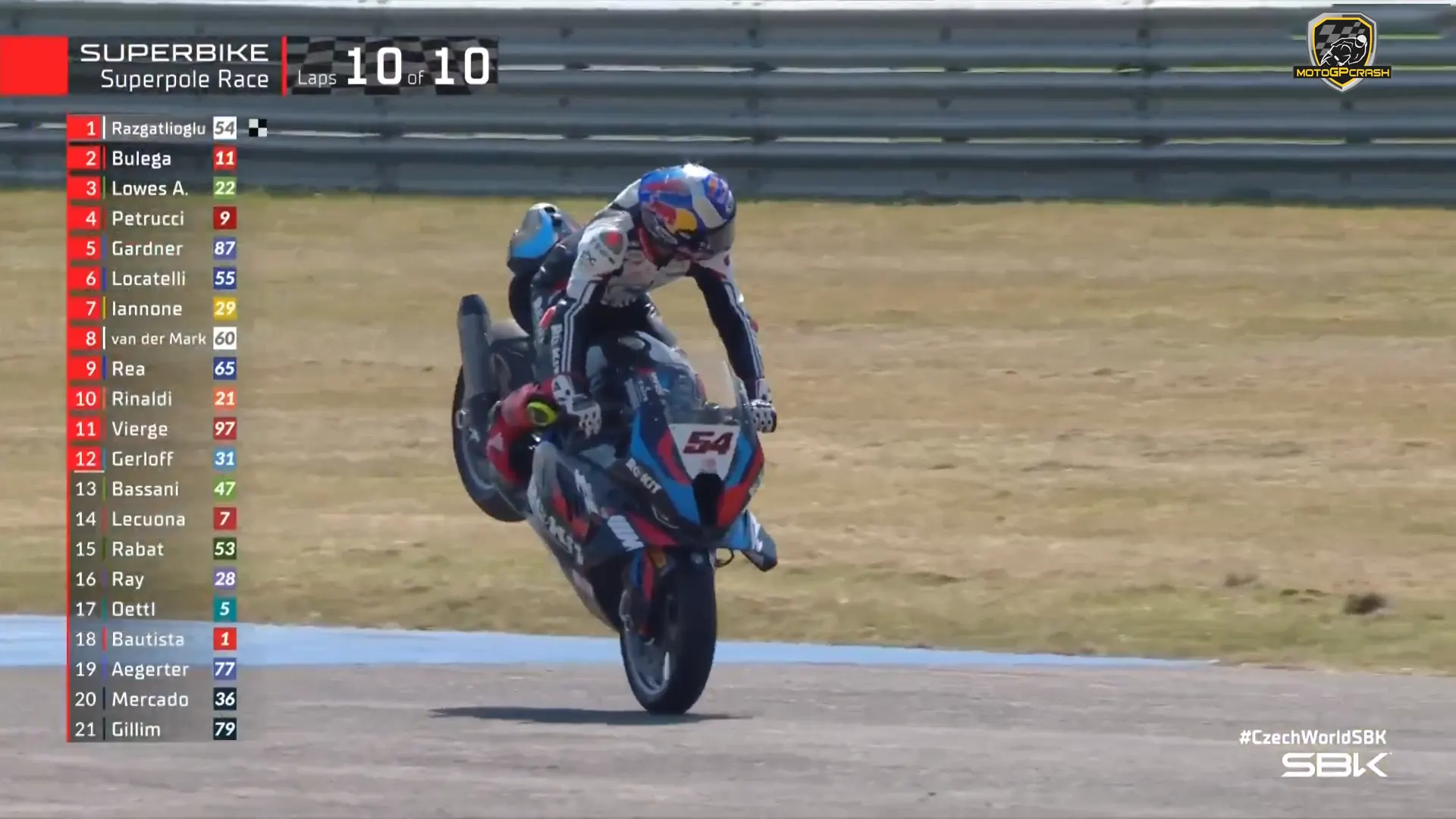 Hasil Superpole Race WSBK Ceko 2024