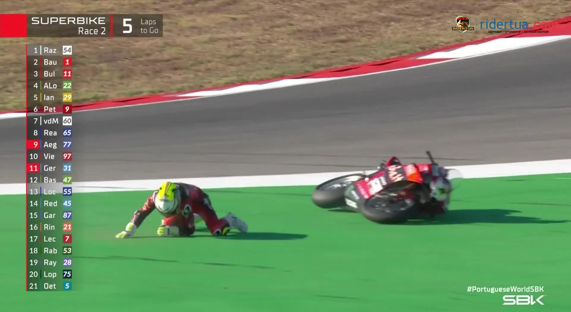Alvaro Bautista : Saya Kuat, Hanya Kurang Beruntung Saja 2 Alvaro Bautista - Crash