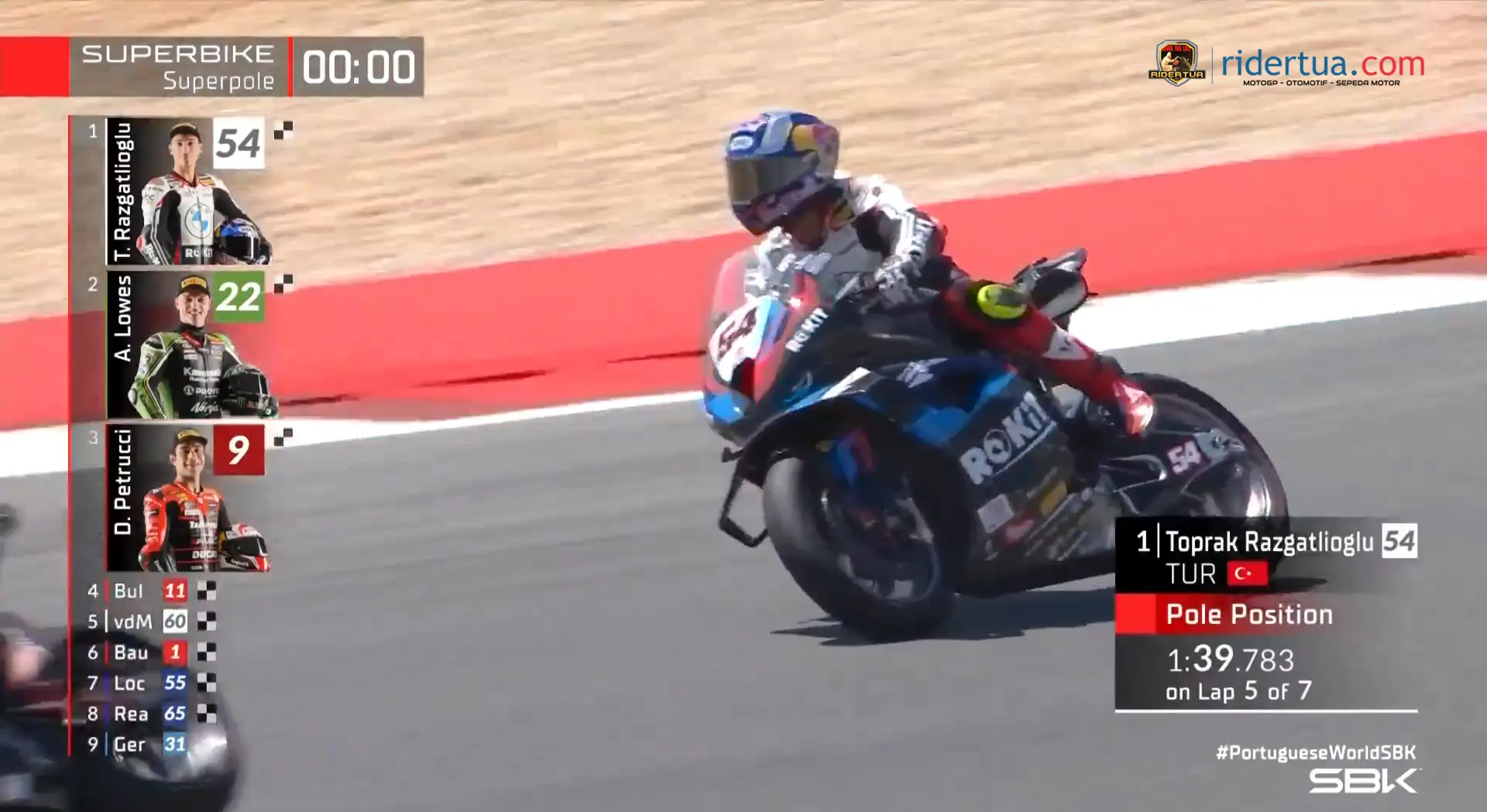 Hasil Superpole WSBK Portugal 2024 1 Hasil Superpole WSBK Portugal 2024 - Toprak Razgatlioglu