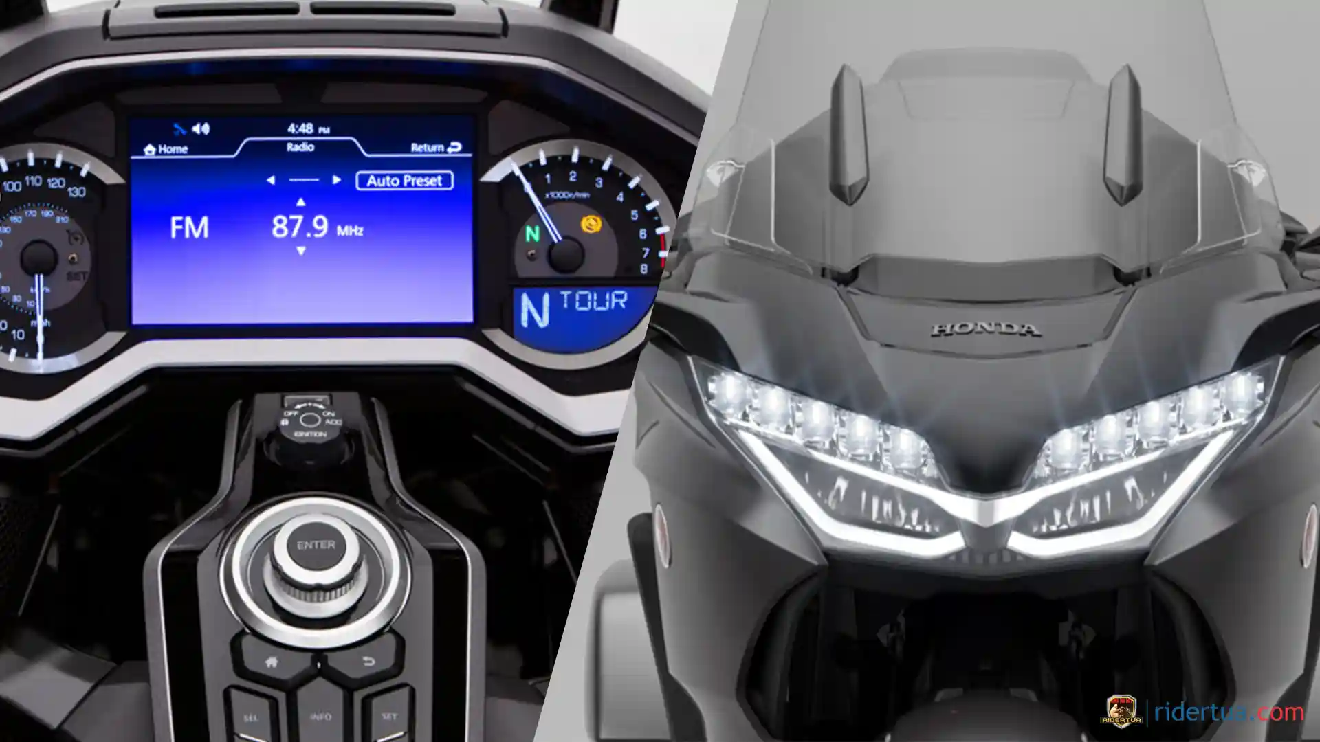 Warna Barunya Ganteng! Pembaruan Honda Gold Wing Model 2024