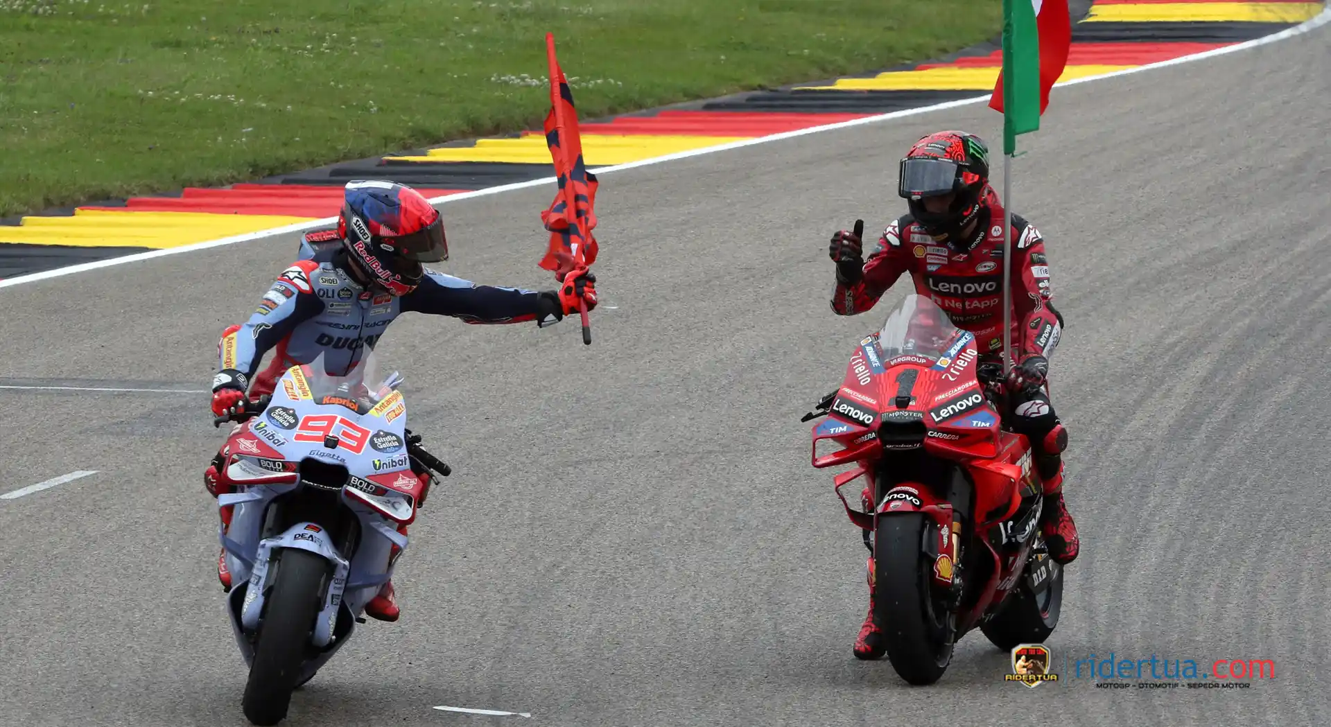 Marc Marquez : Saya Akan Memberi Tahu Bagnaia Rahasia Saya, Jika Pecco Memberi Tahu Rahasia Miliknya! 1 Marc Marquez - Pecco Bagnaia