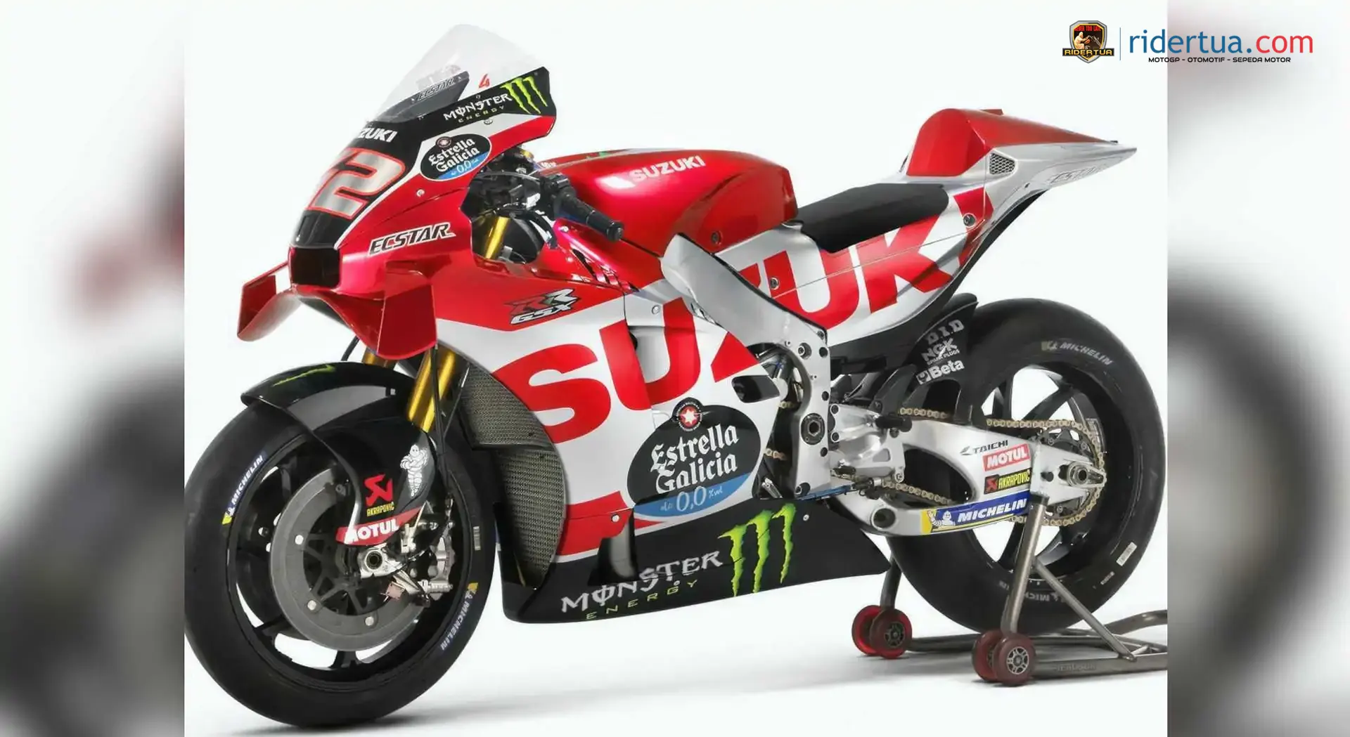 Begini Livery Suzuki di GP Inggris Jika Masih Ikut MotoGP 1 Suzuki GSX-RR Red MotoGP