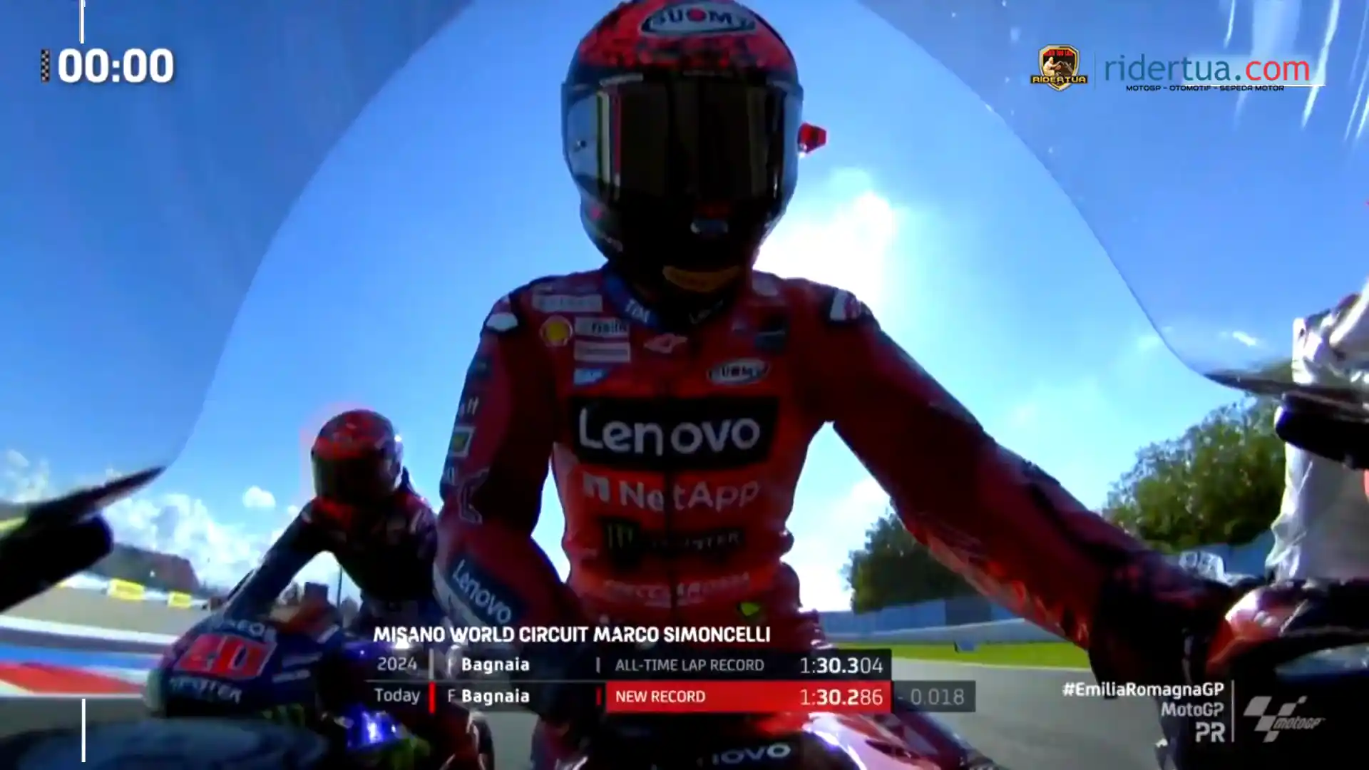 Pecco Bagnaia Pecahkan All Lap Time Record.. Padahal Masih Bisa Lebih Cepat Lagi..Busyett..! 1 Hasil Latihan MotoGP Emilia Romagna 2024