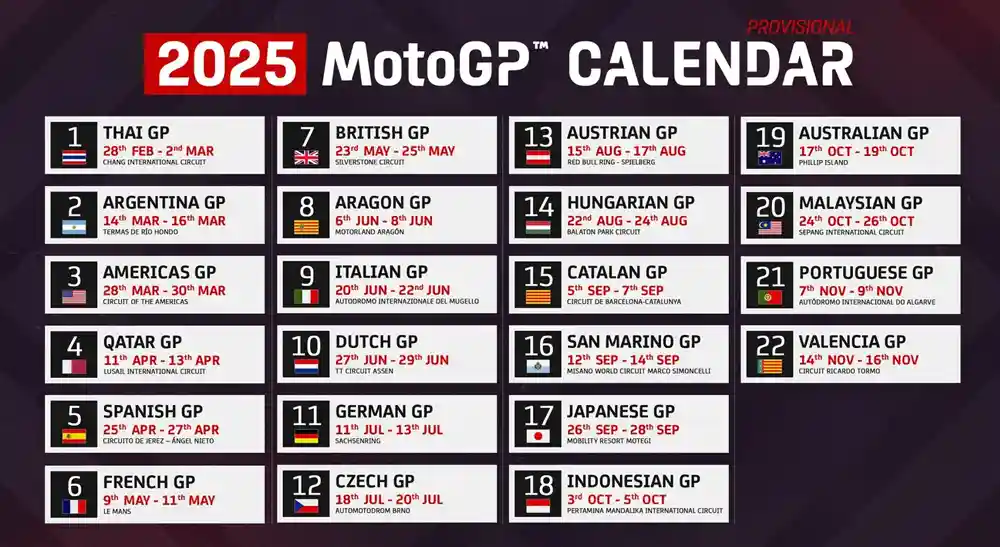 Jorge Martin Akan Kembali Balapan Mulai Seri Qatar? Ada Berita Baik dari Austin 2 Kalender MotoGP 2025