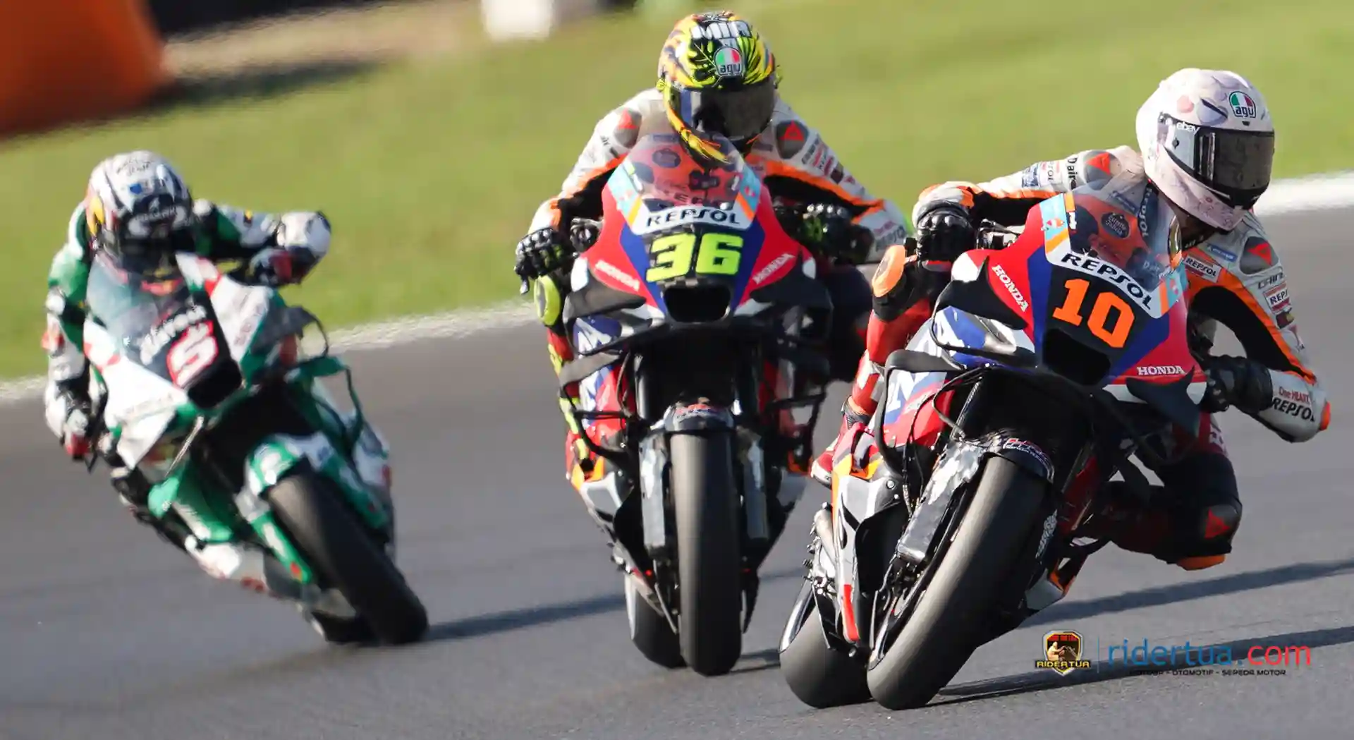 Joan Mir : Kami Butuh Kualifikasi yang Baik dan Sedikit Keberuntungan di GP Australia 1 Luca Marini - Joan Mir - Johann Zarco