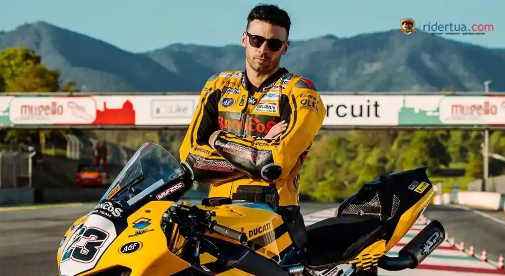 Superbike Italia, Sebuah Gestur Sportivitas: Rovelli Persembahkan Gelar untuk Luca Salvadori 1 Luca Salvadori