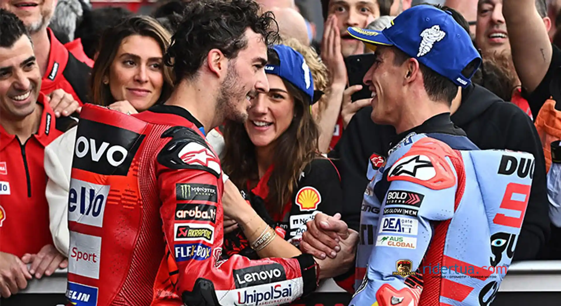 Marc Marquez Mandiri, Pecco Bagnaia Selalu Dibantu Rossi dalam Menghadapi Masalah 2 Marc Marquez - Pecco Bagnaia