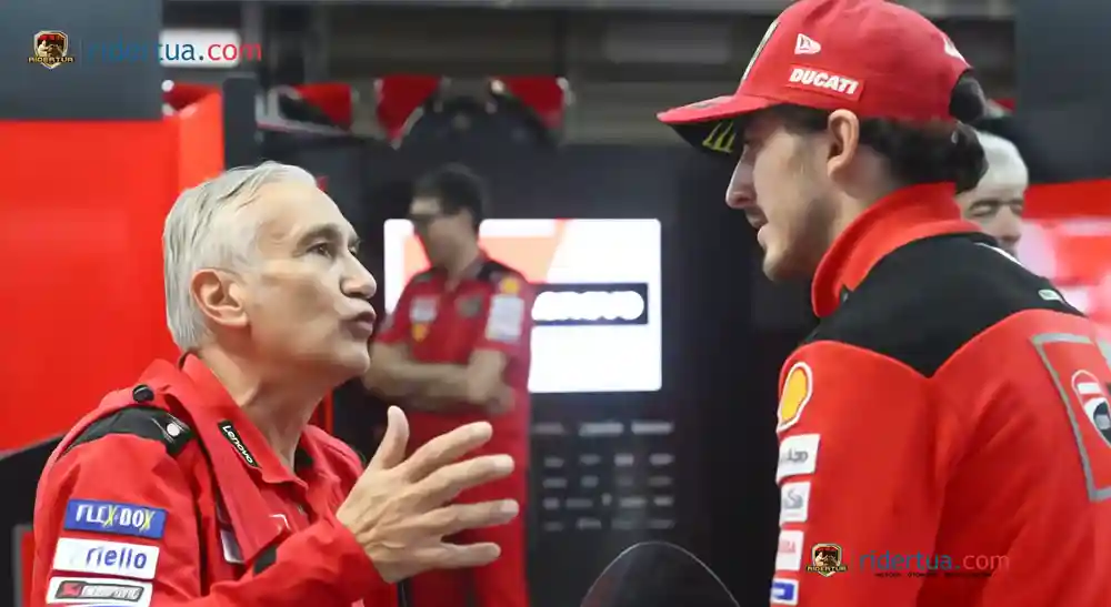 Davide Tardozzi: Pecco Bagnaia Pembalap Perfeksionis dan Itu Menimbulkan Masalah 2 Davide Tardozzi - Pecco Bagnaia