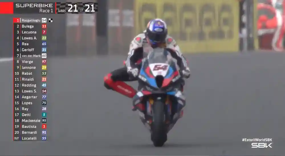 Hasil Race 1 WSBK Estoril 2024 1 Hasil Race 1 WSBK Estoril 2024