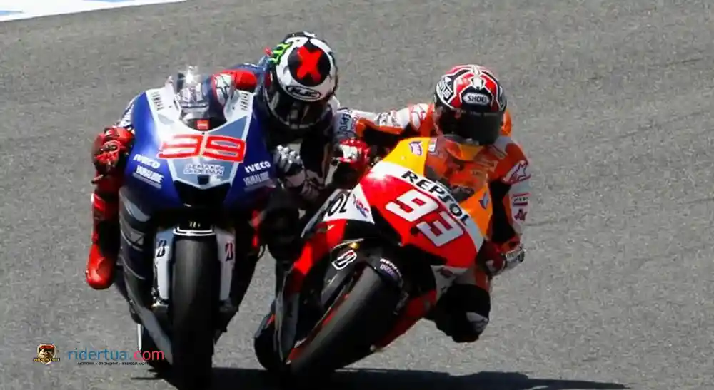 Jorge Lorenzo : Pada 2013 Saya Tidak Terima dengan Gaya Balap Marc Marquez yang Sangat Agresif 1 Marc Marquez - Jorge Lorenzo