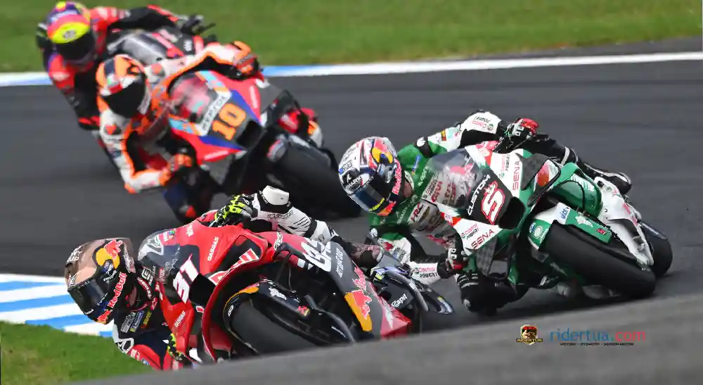Pedro Acosta : Kami Menjadi Sangat Sulit Menyalip 1 Pedro Acosta - Johann Zarco - Luca Marini