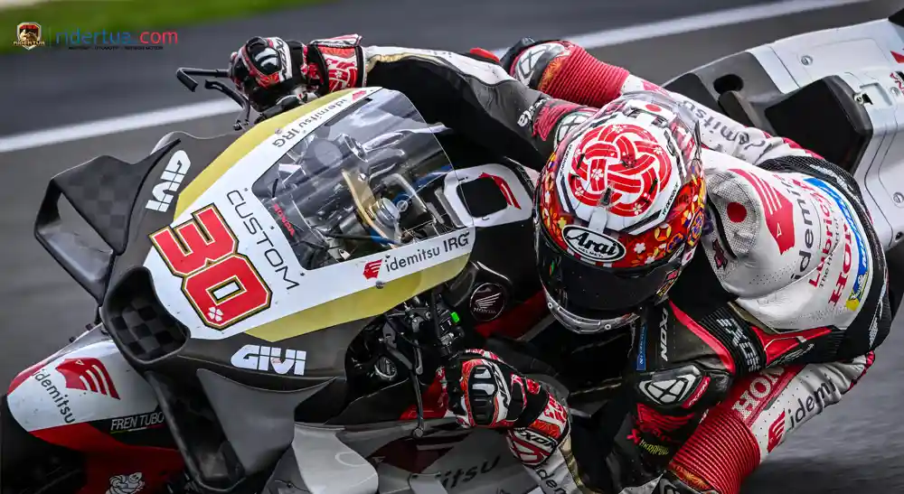 Takaaki Nakagami Memulai Debutnya Sebagai Tes Rider Pada Tes Privat Honda di Sepang 1 Takaaki Nakagami