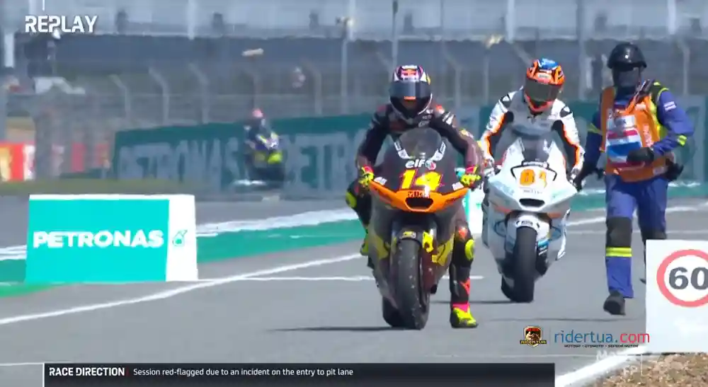 Zonta van den Goorbergh Dihukum Start dari Pit Lane Usai Tabrakan dengan Tony Arbolino, Arbolino Dikenai Penalti Tiga Posisi Grid 1 Zonta van den Goorbergh - Tony Arbolino - insiden Moto2