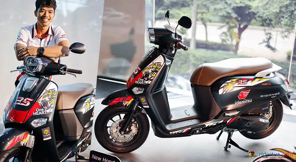 Honda Luncurkan 2 Motor Edisi Spesial Somkiat Chantra, Punya Grafis Harimau 1 Honda Luncurkan 2 Motor Edisi Spesial Somkiat Chantra, Punya Grafis Harimau