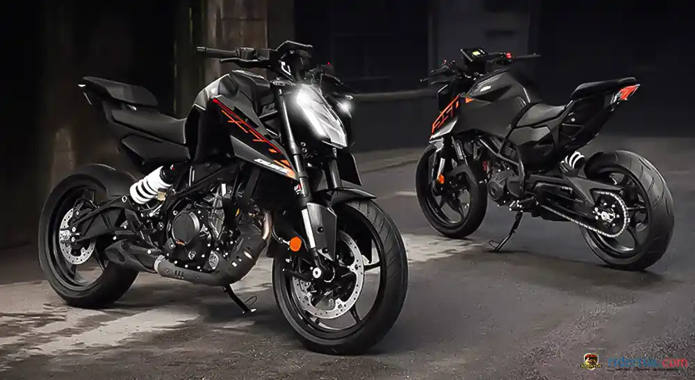 Harga Rp 45 Jutaan, Motor Naked KTM Duke 250 Dapat Fitur dan Warna Baru!