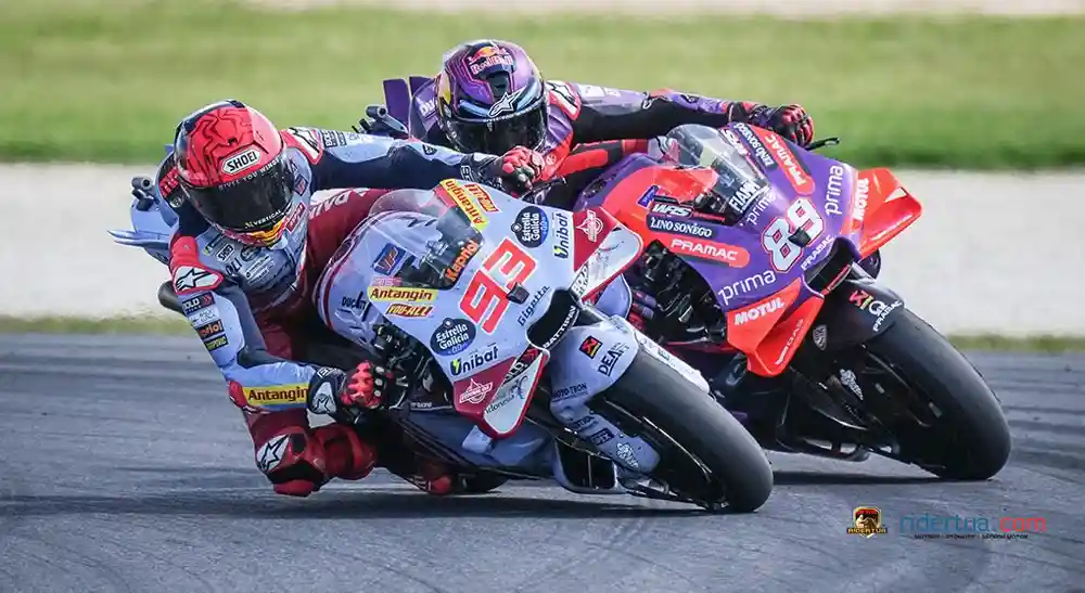 Valentino Rossi adalah Michael Jordan-nya Balap Motor 1 Marc Marquez - Jorge Martin