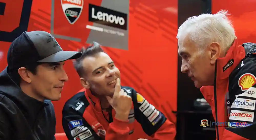 Marc Marquez: Pecco adalah Pemimpin Tim Ducati 1 Marc Marquez - Marco Rigamonti