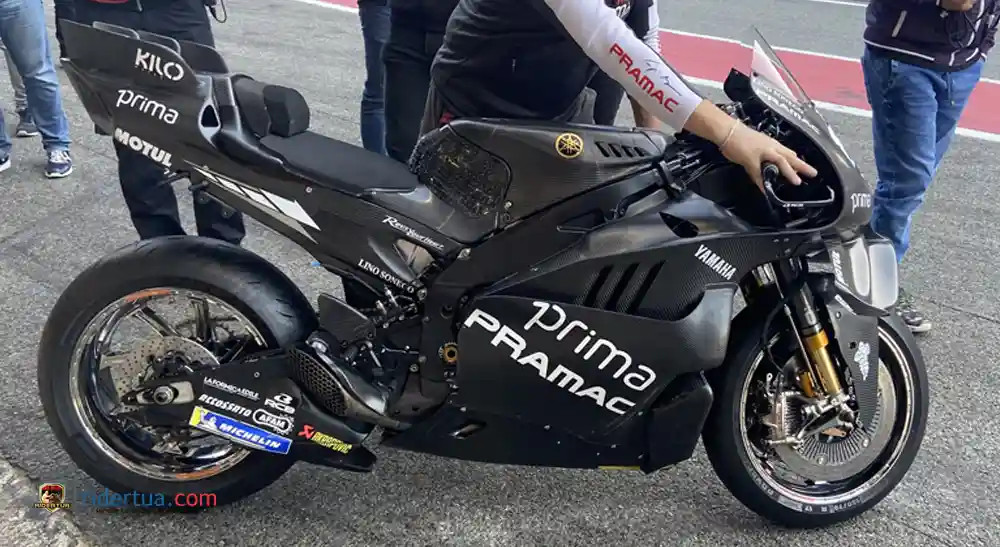Yamaha Ketiban Durian Runtuh, Tim Satelitnya Pramac Dapat Sponsor dari Alpine F1 1 Yamaha M1 - Prima Pramac