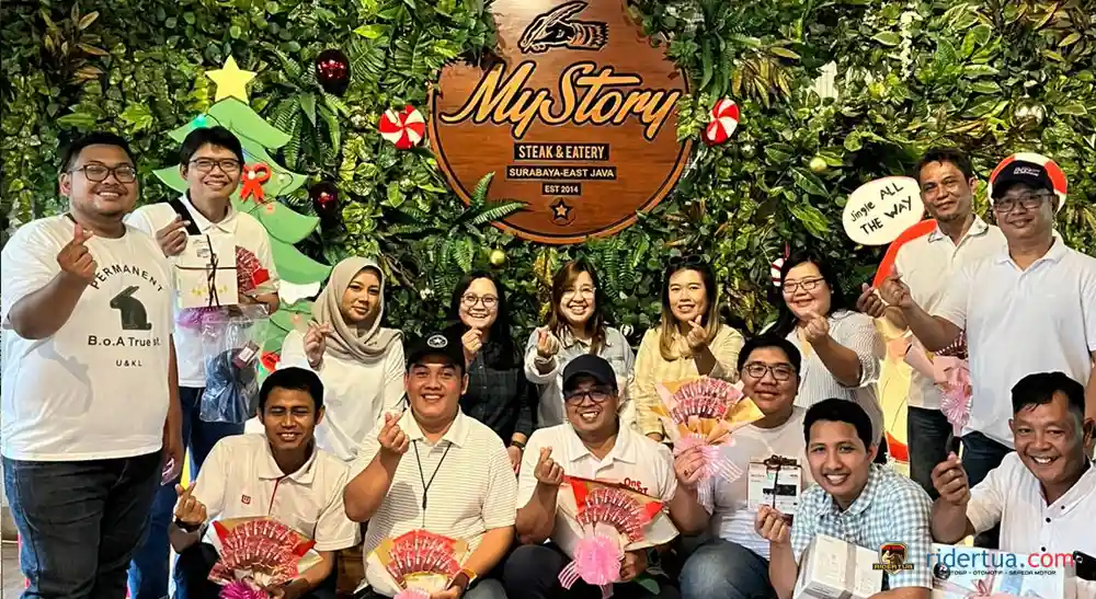 MPM Honda Jatim: End Year Party Blogger Vlogger 2024 1 End Year Gathering Blogger-MPM