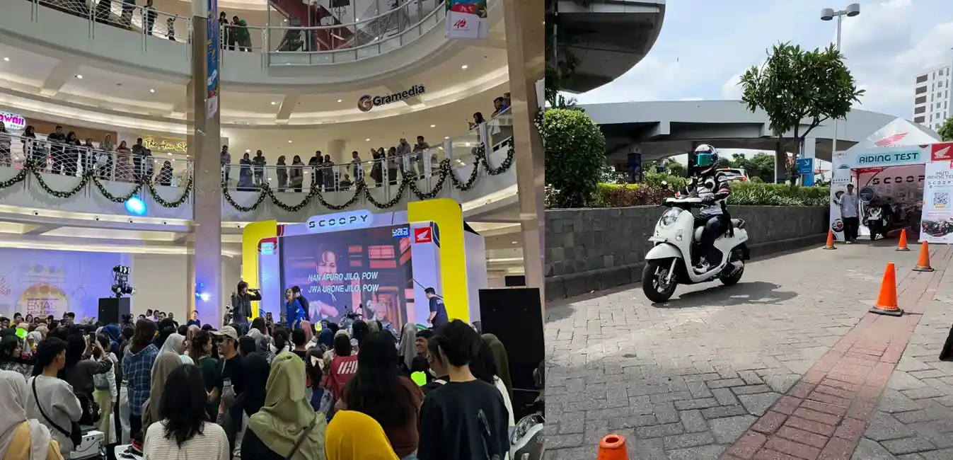 New Honda Scoopy Menarik Perhatian Ribuan Pengunjung Royal Plaza Surabaya 1 New Honda Scoopy Menarik Perhatian Ribuan Pengunjung Royal Plaza Surabaya