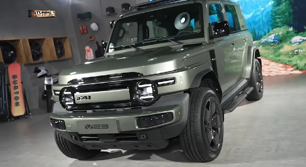 Chery iCar V23, SUV Listrik Mungil Nan Tangguh! 1 Chery iCar V23 TuningBlog