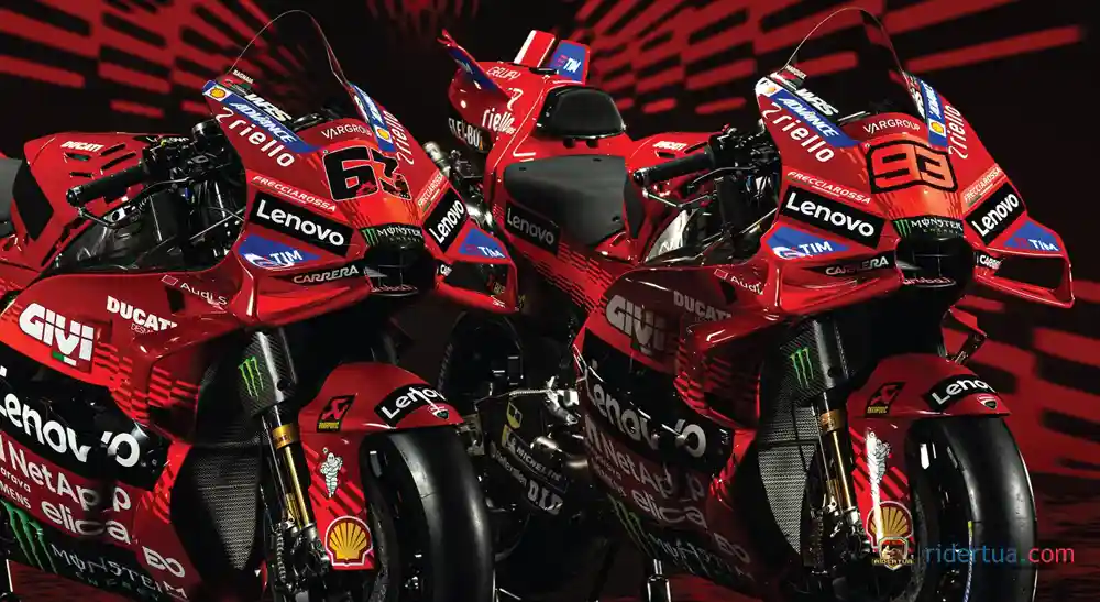 Tim Impian Ducati 2025: Pecco Bagnaia dan Marc Marquez Semakin 'Merah' 2 Ducati Team 2025