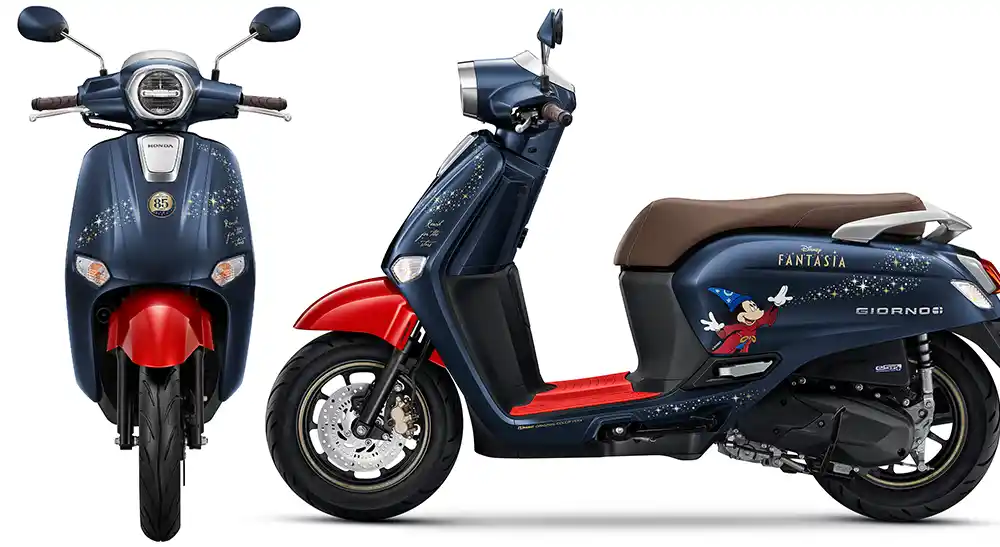 Honda Giorno+ Disney Fantasia 85 Years Edisi Spesial Dijual Cuma 2 Ribu Motor! 1 Honda Giorno+ Disney Fantasia 85 Years Edisi Spesial Dijual Cuma 2 Ribu Motor!