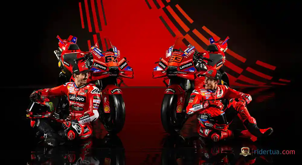 Davide Tardozzi Tetap Waspada dengan Pebalap dengan Nomor 1..! 1 Marc Marquez - Pecco Bagnaia