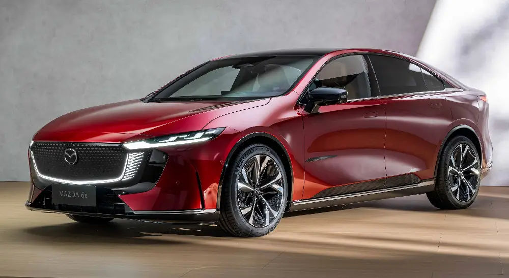 Mazda 6e, Mobil Sedan Bertenaga Listrik yang Tampil Elegan 1 Mazda 6e Top Gear
