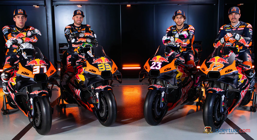 Herve Poncharal Berharap Penampilan Vinales Akan Mendongkrak Performa Bastianini 5 Pedro Acosta - Brad Binder - Enea Bastianini - Maverick Vinales - 2025