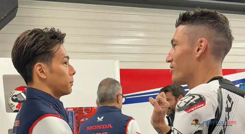 Pertama di 2025: Aleix Espargaro dan Takaaki Nakagami Menguji RC213V Baru 1 Takaaki Nakagami - Aleix Espargaro