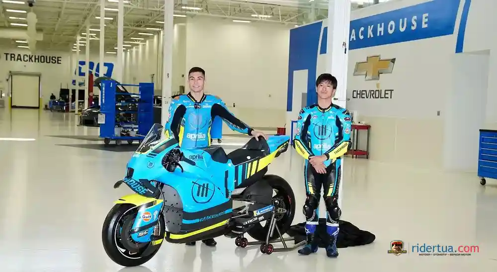 Ai Ogura : Tes Selama 8 Hari Sangat Penting 1 TrackHouse Aprilia team Livery 2025 - Raul Fernandez - Ai Ogura