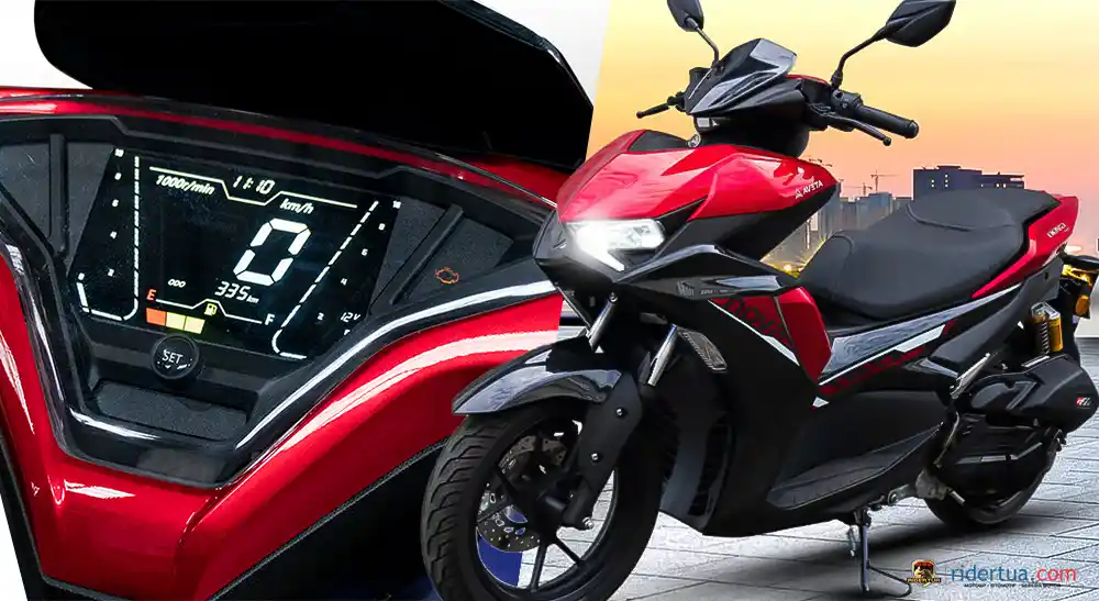 Skutik Baru Aveta Nova 160 Diluncurkan, Bentuknya Gabungan Aerox dan XMAX 1 Skutik Baru Aveta Nova 160 Diluncurkan, Bentuknya Gabungan Aerox dan XMAX