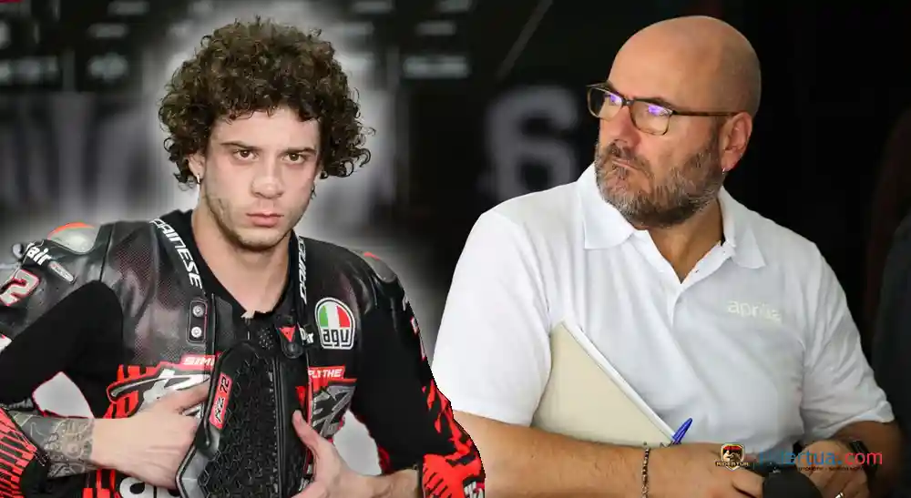 Marco Bezzecchi Brilliant & Bersinar, Aprilia Semakin Serius Tantang Ducati.. Fantastic! 1 Fabiano Sterlacchini - Marco Bezzecchi