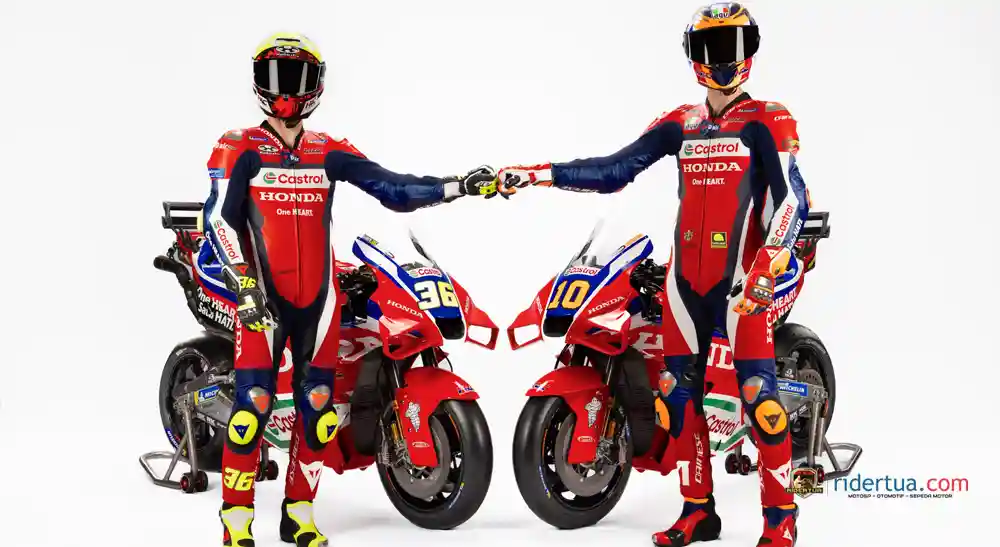 Luca Marini dan Joan Mir : Honda Membuat Kemajuan Tetapi Masih Punya Masalah Besar 1 Honda Castrol MotoGP - 2025 - Joan Mir - Luca Marini