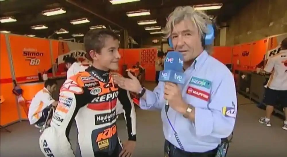 Pablo Nieto: Hari Ini Paddock Mengenang Ayahku Angel Nieto, Terima Kasih Marc Marquez 1 Angel Nieto - Marc Marquez
