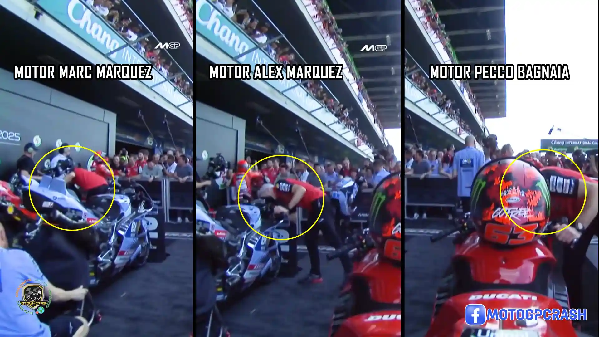 Oscar Haro: Gigi Dall'Igna Mencium Motor Marc, Pecco dan Alex Marquez 2 Gigi DallIgna Mencium Motor Marc-Alex-Pecco