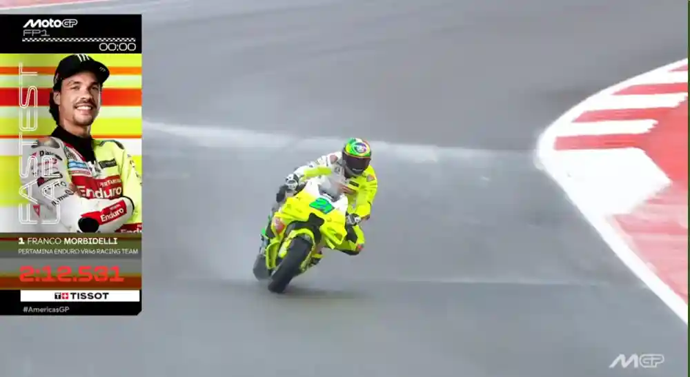 Hasil FP1 MotoGP Amerika 2025: Marc Marquez dan Bezzecchi Crash, Murid Padepokan Tercepat 1 Hasil FP1 MotoGP Amerika 2025