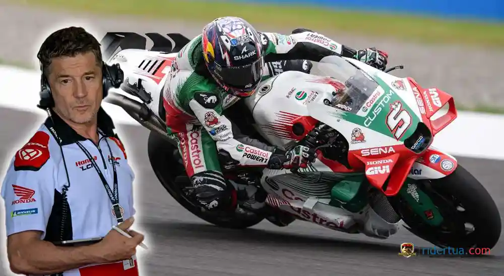 Johann Zarco : Promosi ke Tim Pabrikan Honda untuk 2026? Suatu Kehormatan! 1 Lucio Cecchinello - Johann Zarco