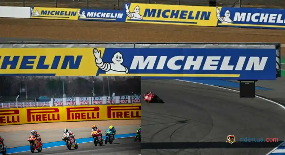 Dua Alasan Utama Mengapa MotoGP Tidak Pakai Michelin dan Memilih Pirelli? 1 Michelin - Pirelli