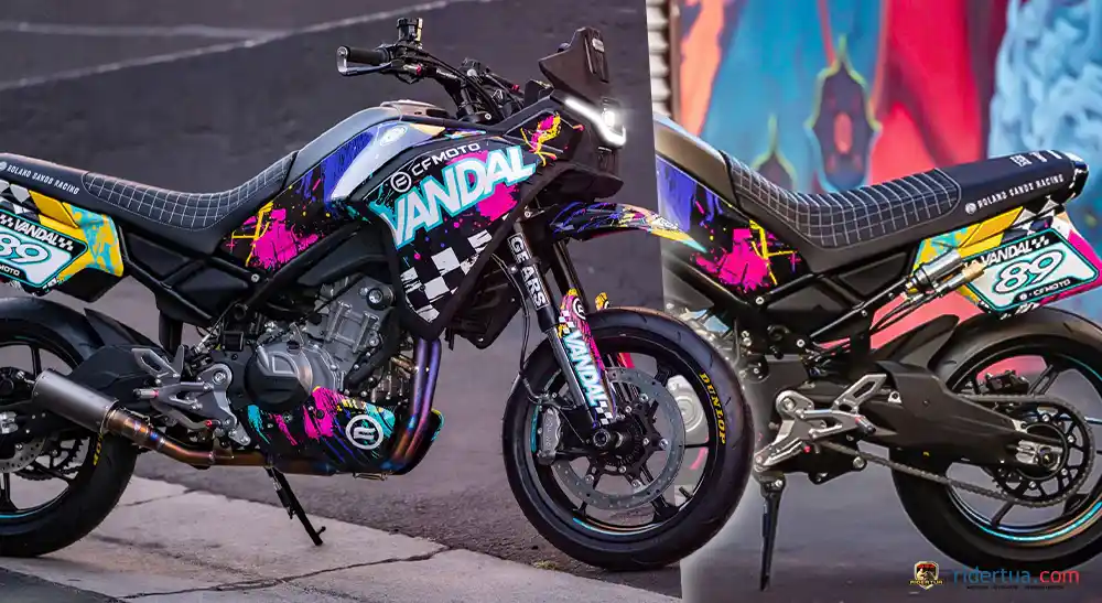 Kolaborasi RSD CFMoto Ibex 450 "The Vandal" Menghadirkan Sebuah Supermoto 1 Kolaborasi RSD CFMoto Ibex 450 "The Vandal" Menghadirkan Sebuah Supermoto