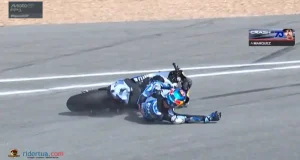 Alex Marquez - Crash