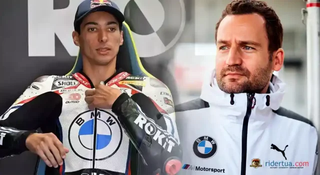 Direktur Motorsport BMW Sven Blusch - Toprak Razgatlioglu