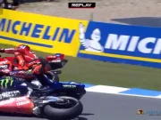 Fabio Quartararo Crash : Seharusnya Saya Tidak Melibas Area Itu Fabio Quartararo
