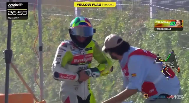 Franco Morbidelli - Crash