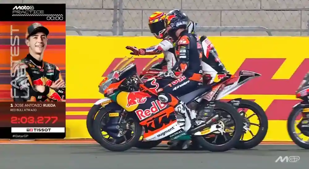 Hasil Latihan Moto3 Qatar 2025 1 Hasil Latihan Moto3 Qatar 2025