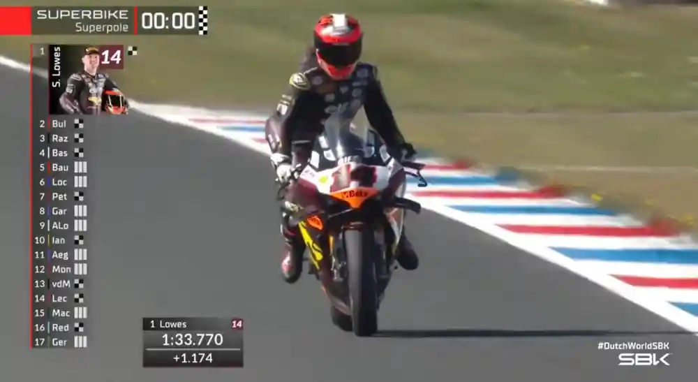 Hasil Superpole WSBK Belanda 2025 1 Hasil Superpole WSBK Belanda 2025
