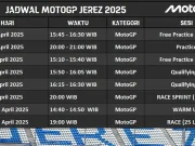 Jadwal MotoGP Spanyol di Jerez 2025 (25-27 April) Jadwal MotoGP Spanyol - Jerez 2025