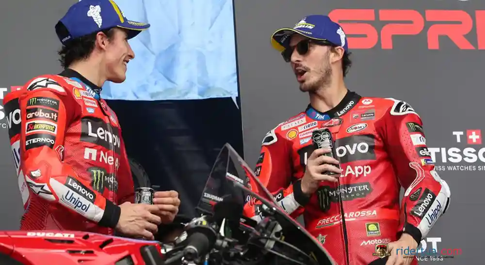 Ruben Xaus : Bagnaia Menerima Tekanan dari Dalam dan Luar Lintasan dan dari Orang-orang Sekitarnya Sendiri 2 Marc Marquez - Pecco Bagnaia